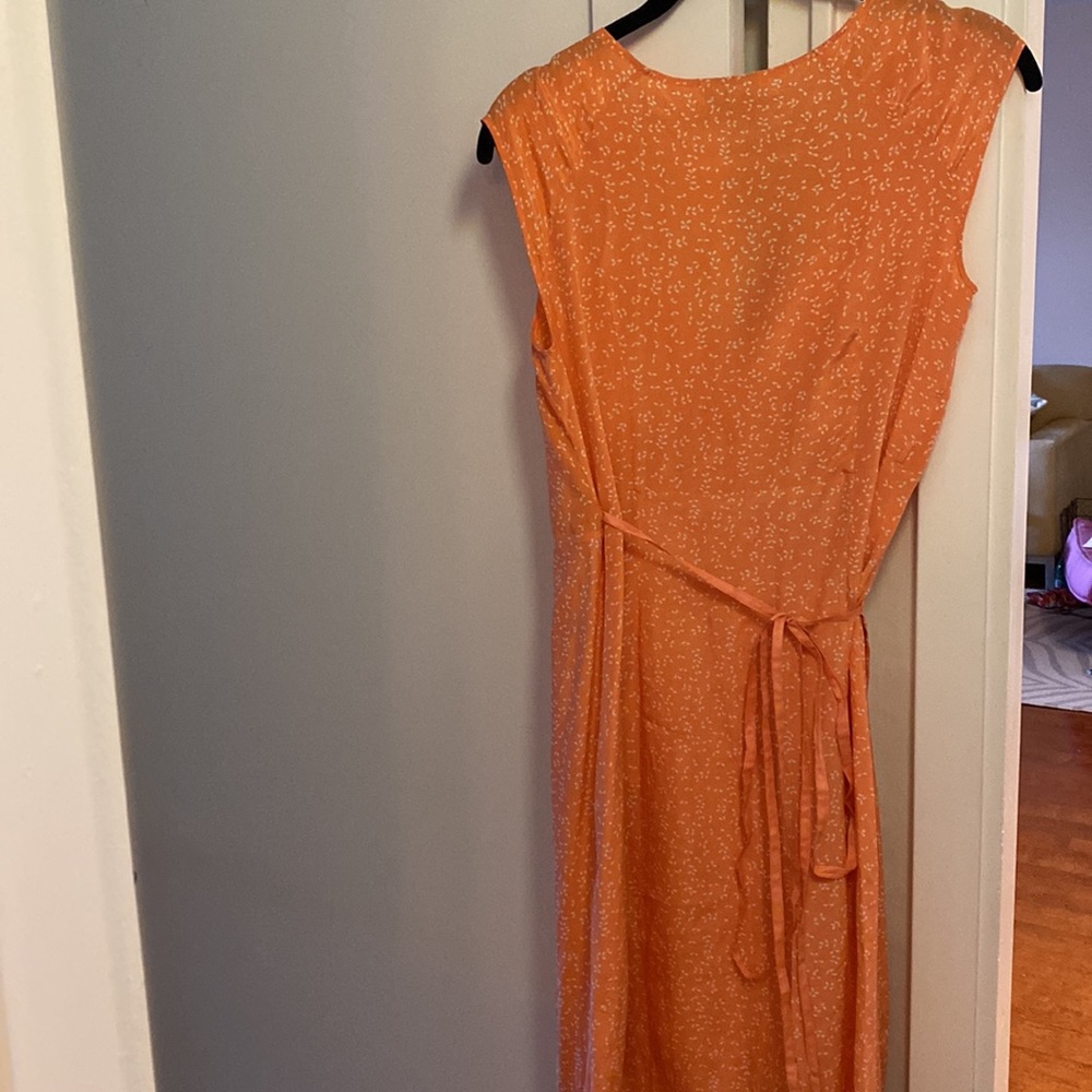 Noa Noa Silk wrap dress with embroidery size xs - Picture 9 of 10